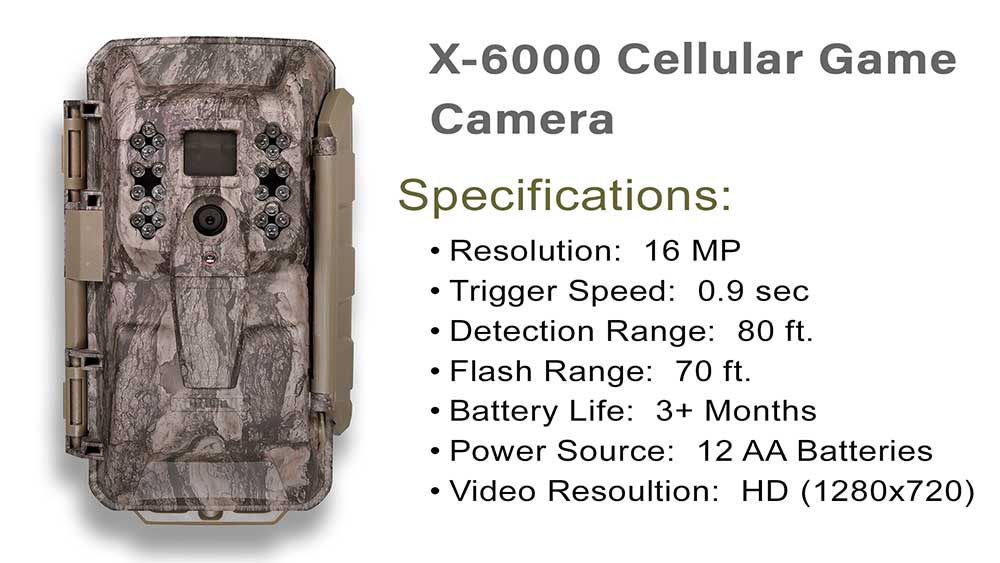 Moultrie XV6000 Trail Camera