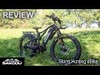 Backou Storm is one of the top eBikes for hunters. with a switchable 750/1000watt smart motor, and one of the industries best suspension systems.  