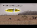 Short turkey Hunting video demonstrating the effectiveness and versatility of Heads Up Decoy