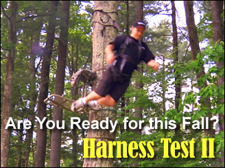 Safety Harness Test for Bowhunters